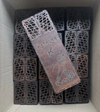 Caja para empacar vino de regalo en madera