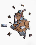 Mapa de Colombia para agregar fotos